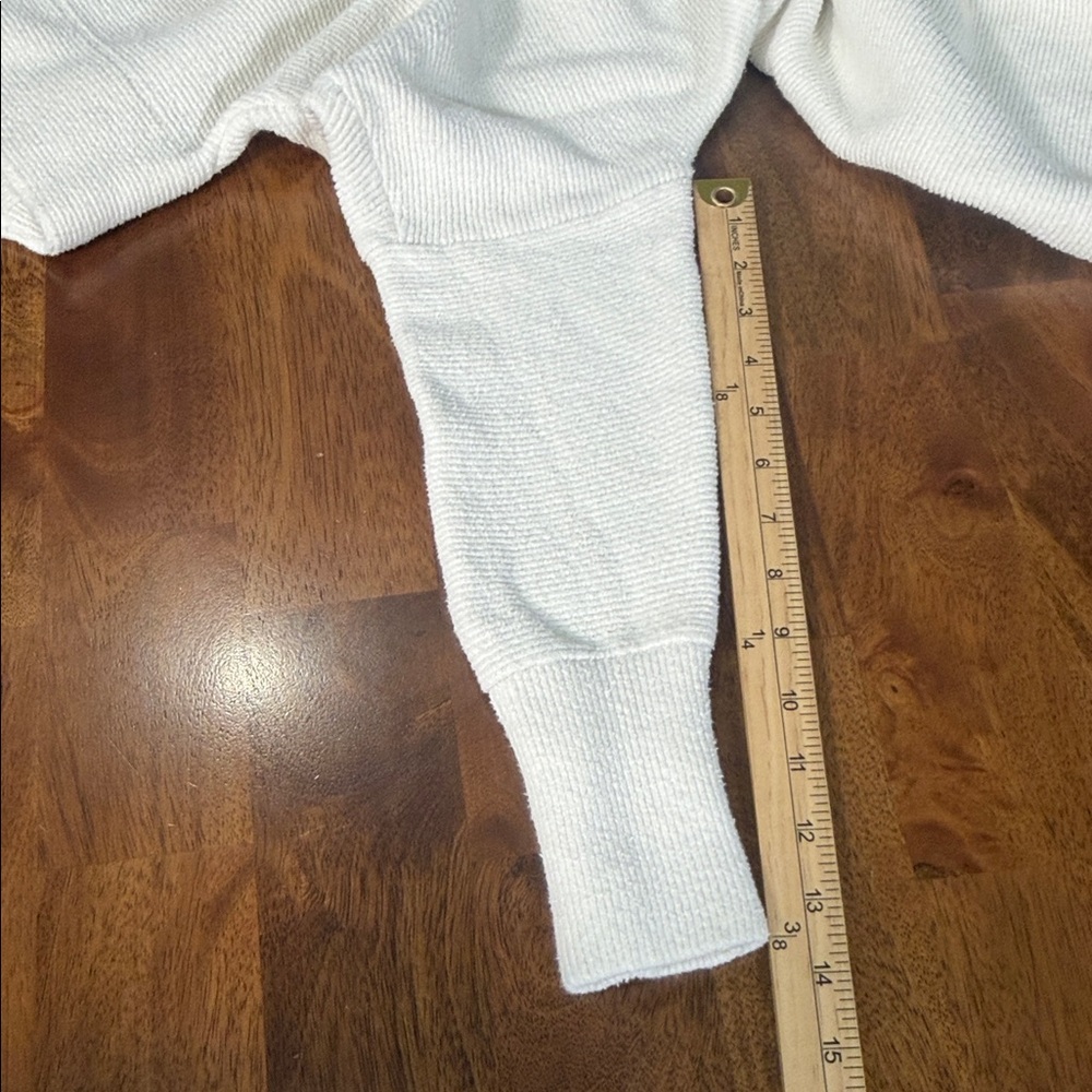 Free People Off-White Slouchy Cowl-Neck Sweater - Picture 10 of 11